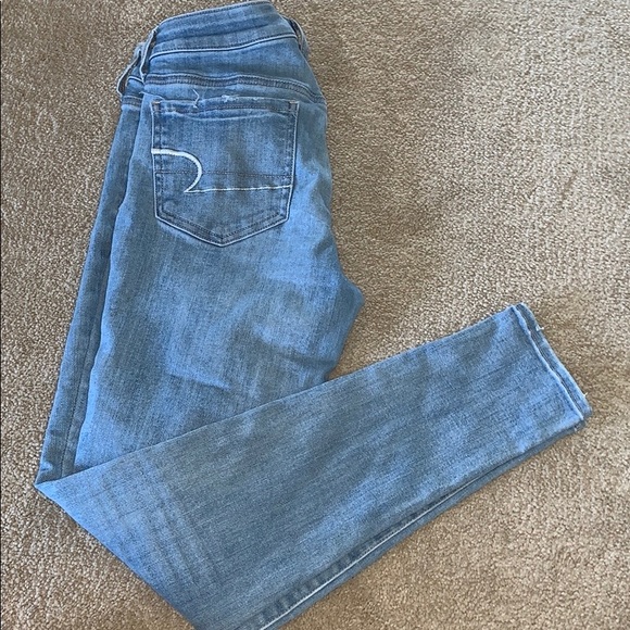 American eagle light wash jeggings - Picture 4 of 6